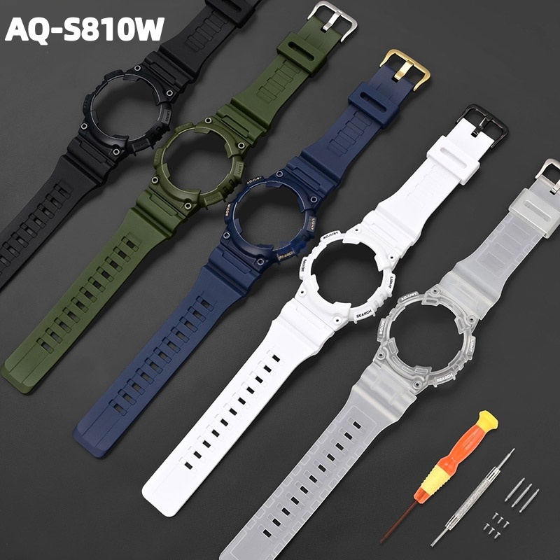 Resin Art Watch - For Casio AQ-S810 AQ-S810W AQS810WC WC-5208