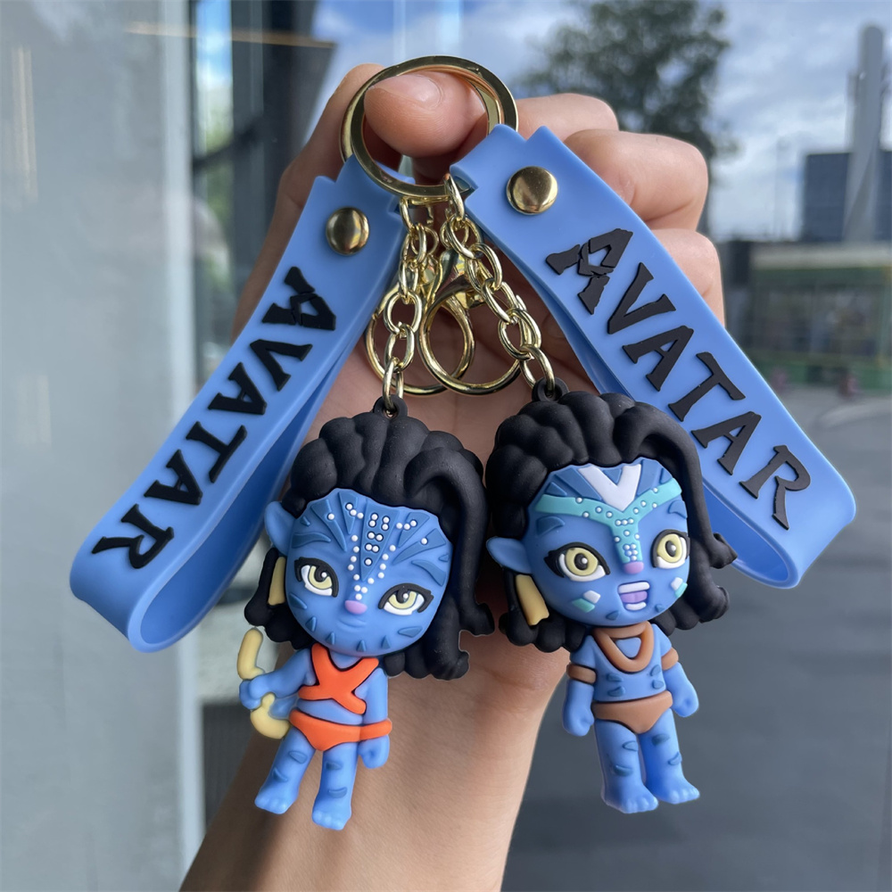 Resin Art Toys - Creative Avatar Jake Sully Neytiri Keychain