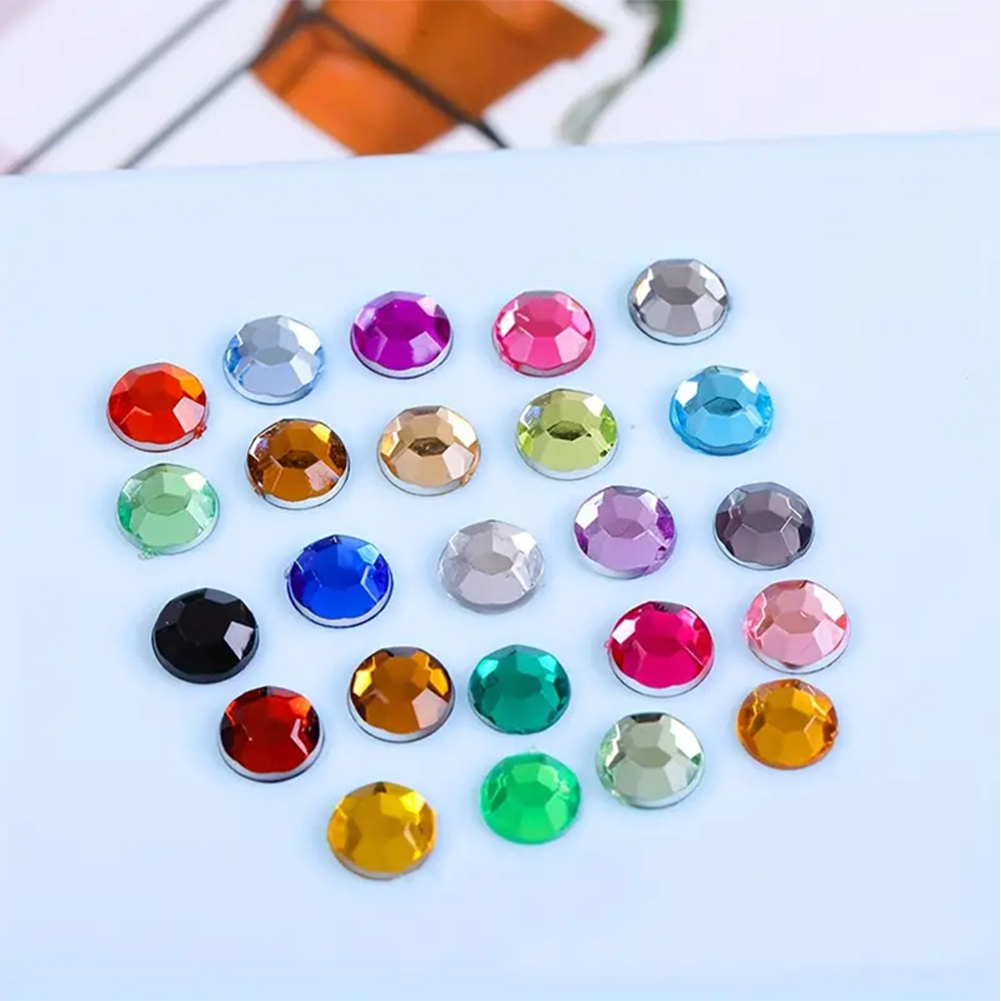 Resin Art Kits - 10000Pcs Round Resin Diamond 20 Colors