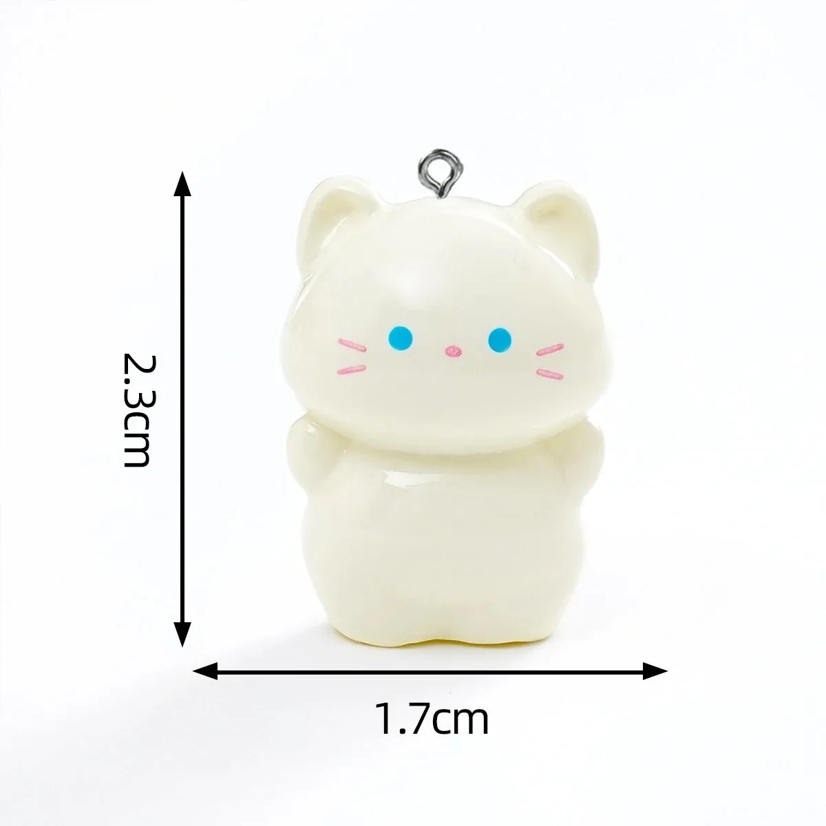 10 Pack Sweet 3D Standing Kitt - Resin Art Earrings ulasan dan harga