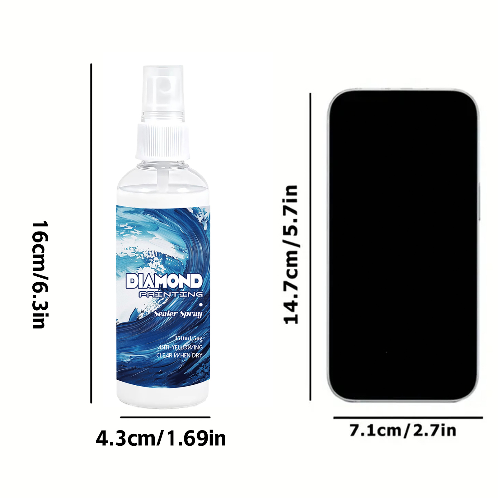150ml Diamond Painting Sealant - Resin Art Craft ulasan dan harga