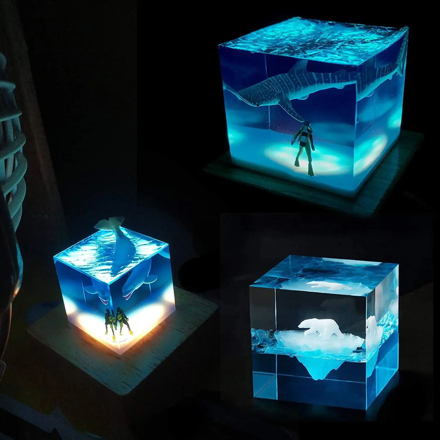 Square Light Resin Mold,led Si - Resin Art Stand ulasan dan harga