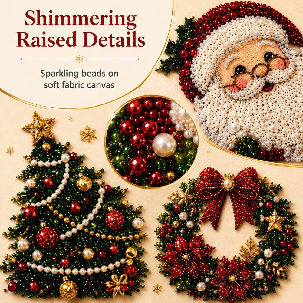 Christmas Santa Claus Pearl Ar - Resin Art Kits ulasan dan harga