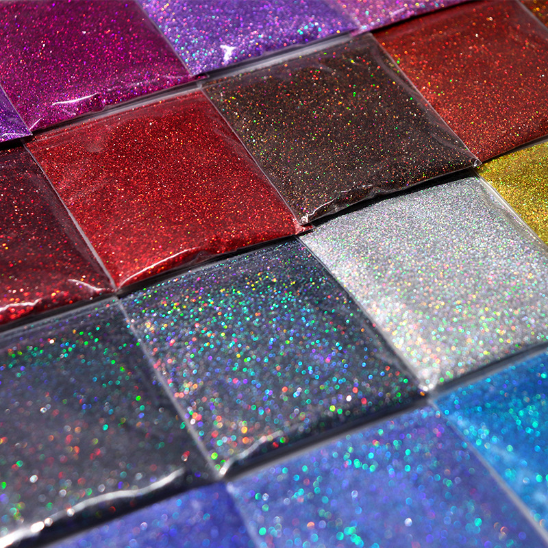 10g/Bag Holographic Fine Glitt - Glitter Powder Resin ulasan dan harga