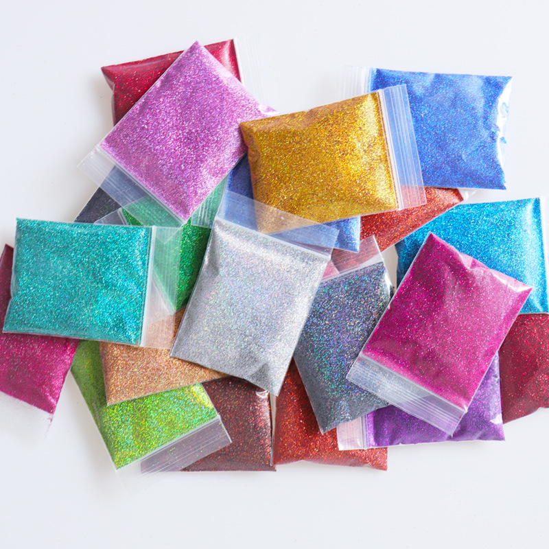 10g/Bag Holographic Fine Glitt - Glitter Powder Resin ulasan dan harga
