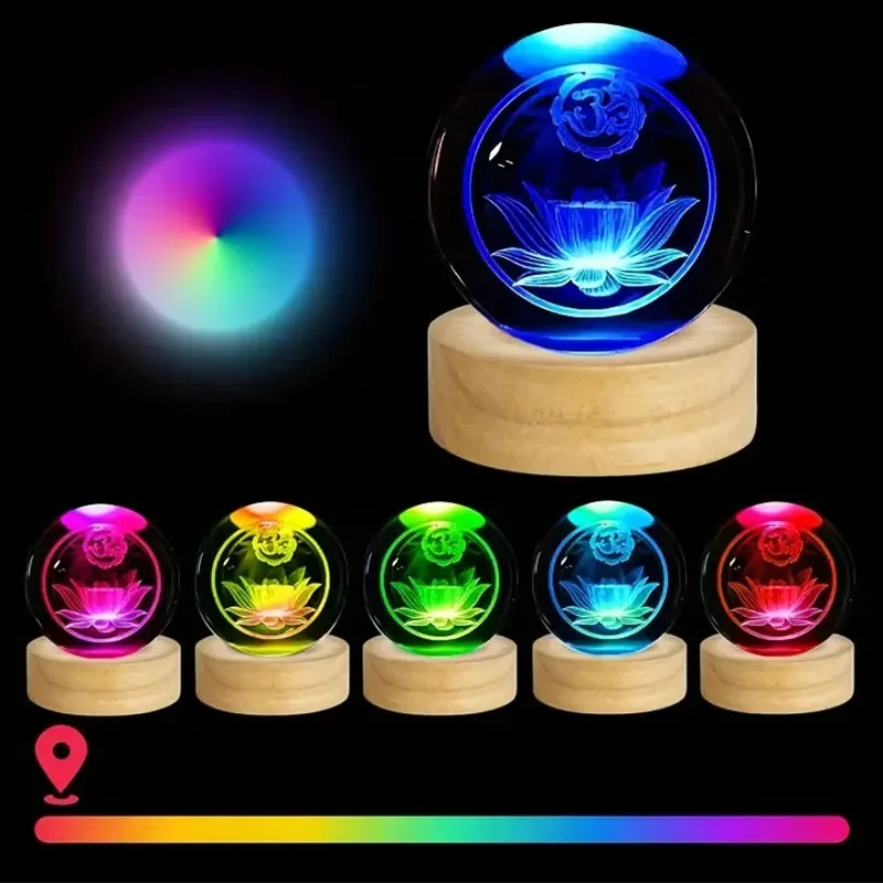Wood Round LED Night Light Bas - Resin Art Stand ulasan dan harga