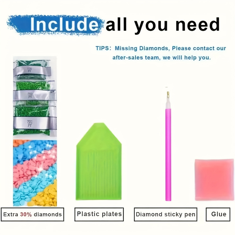Diamond Painting Kit, Pink Sky - Resin Art Work ulasan dan harga