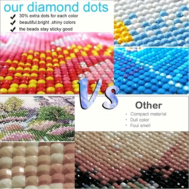 Diamond Painting Kit, Pink Sky - Resin Art Work ulasan dan harga