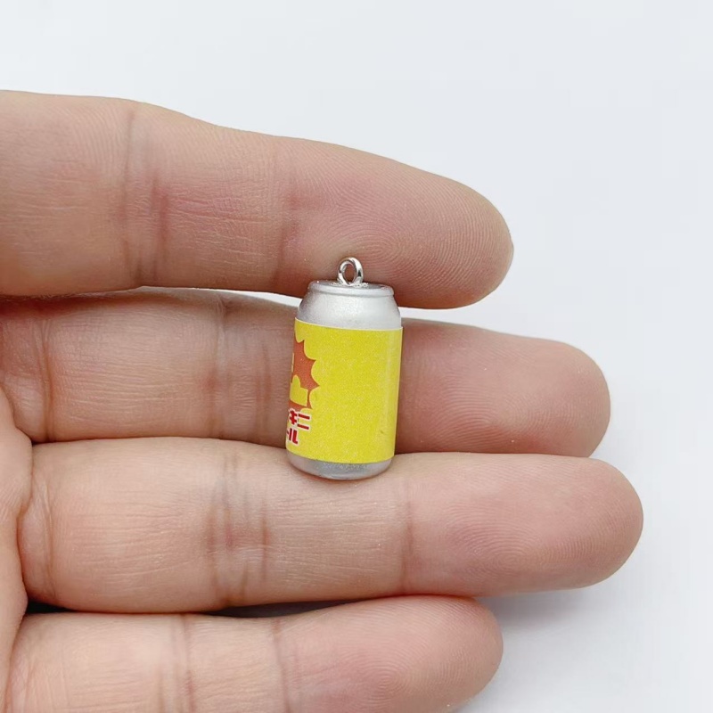 10Pcs Mini Simulation Beverage - Resin Art Earrings ulasan dan harga