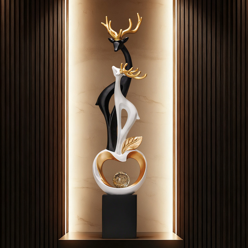 Home Decor Abstract A Pair Dee - Resin Art Stand ulasan dan harga