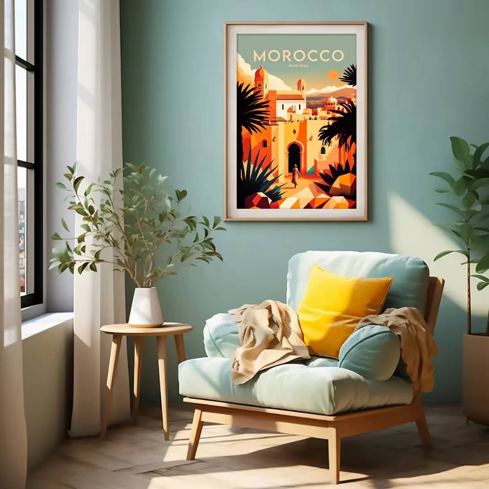 Beach Ocean Wave Poster Wall A - Resin Art Ocean ulasan dan harga