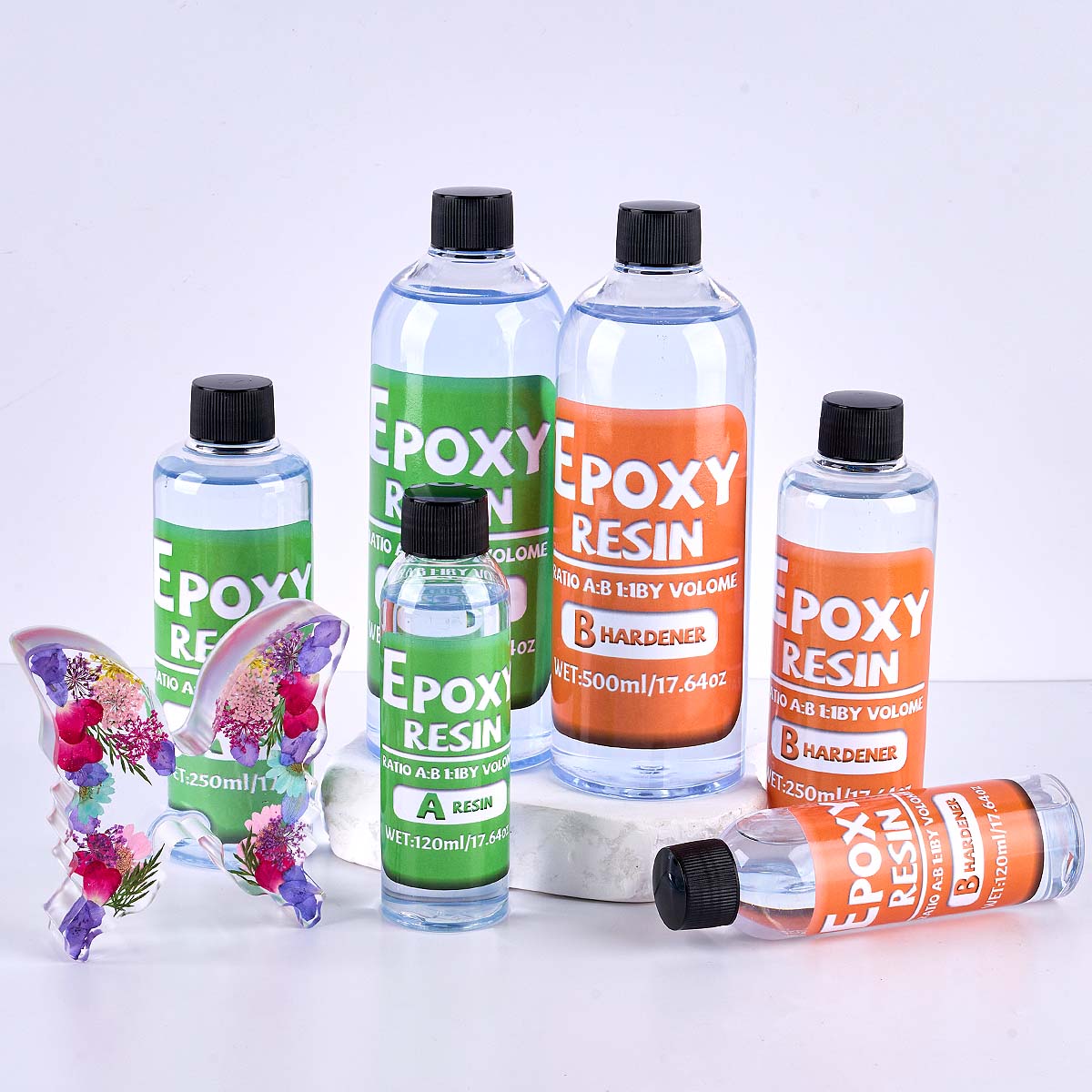 1:1 Ratio Epoxy Resin Kit Anti - Resin Art Tools ulasan dan harga