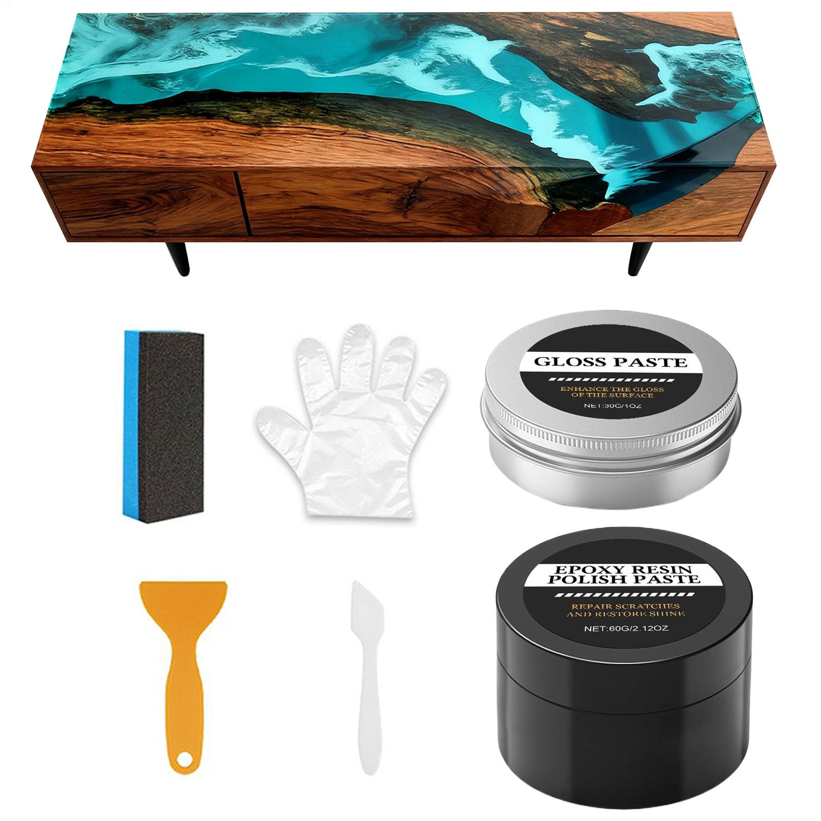 Epoxy resin high gloss polishi - Resin Art Kits ulasan dan harga