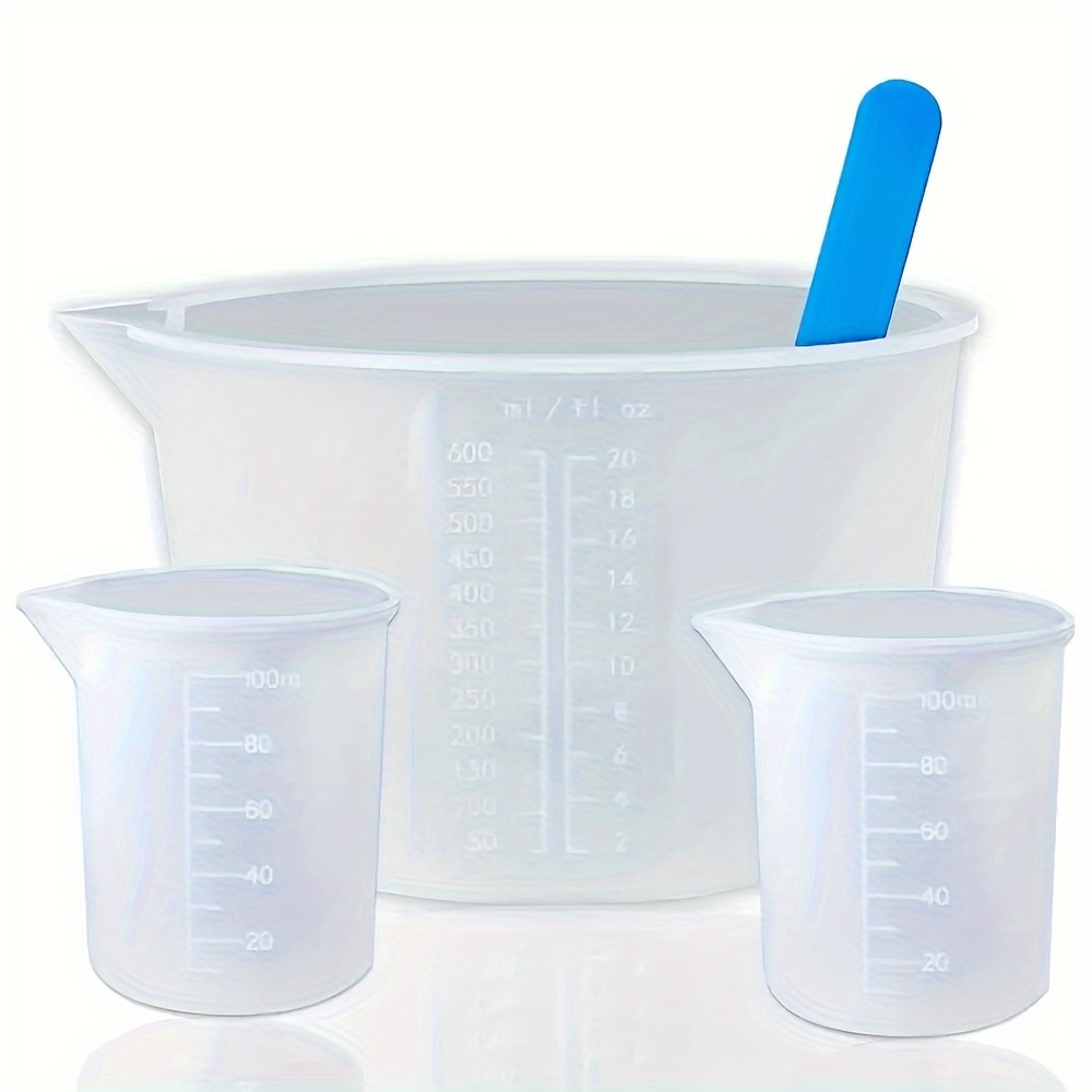 Silicone Measuring Cups, Resin - Resin Art Tools ulasan dan harga