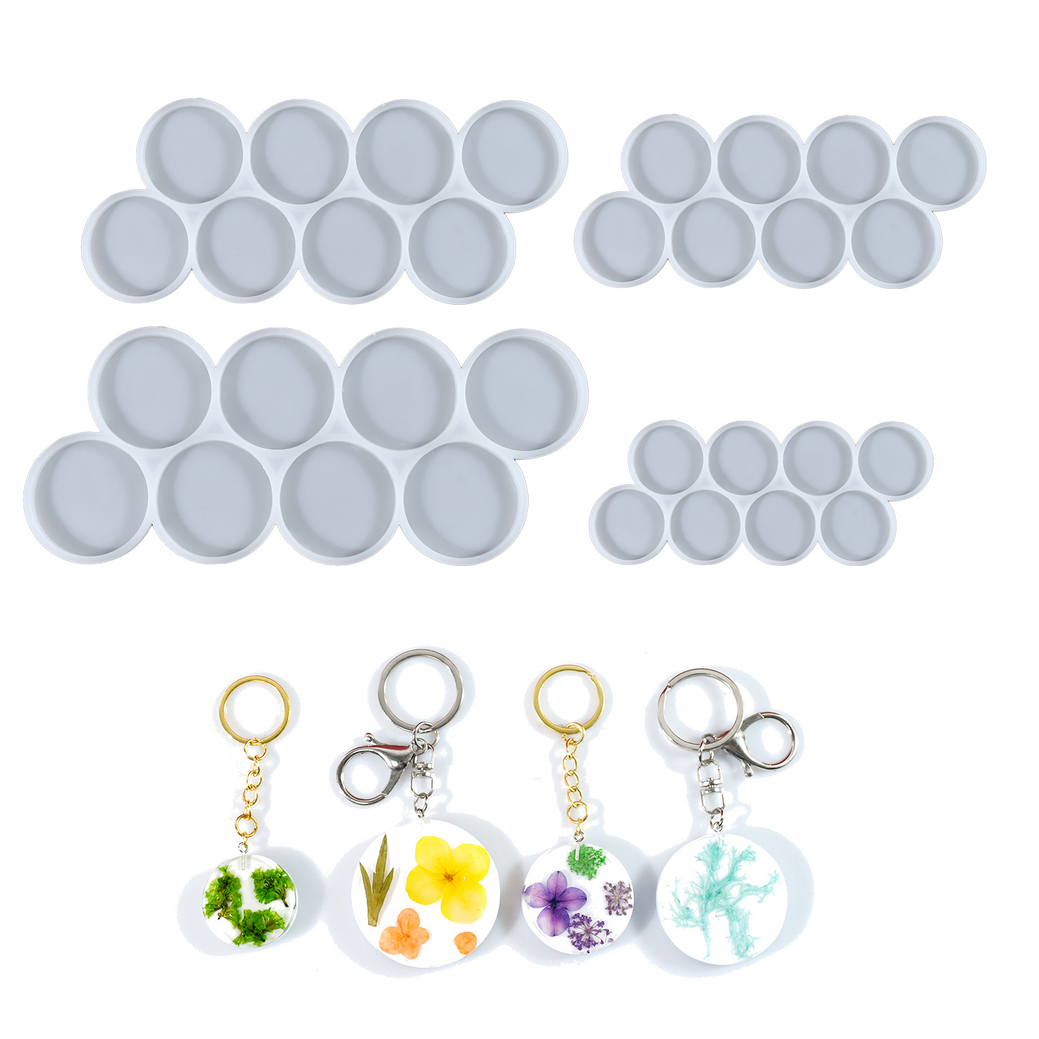 1.25-2 inch Circle Grip Round  - Resin Art Tools ulasan dan harga