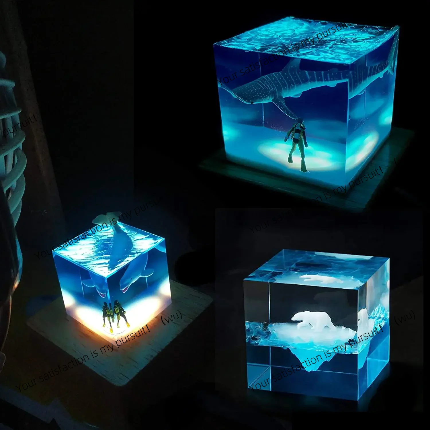 Square Light Resin Mold,led Si - Resin Art Stand ulasan dan harga
