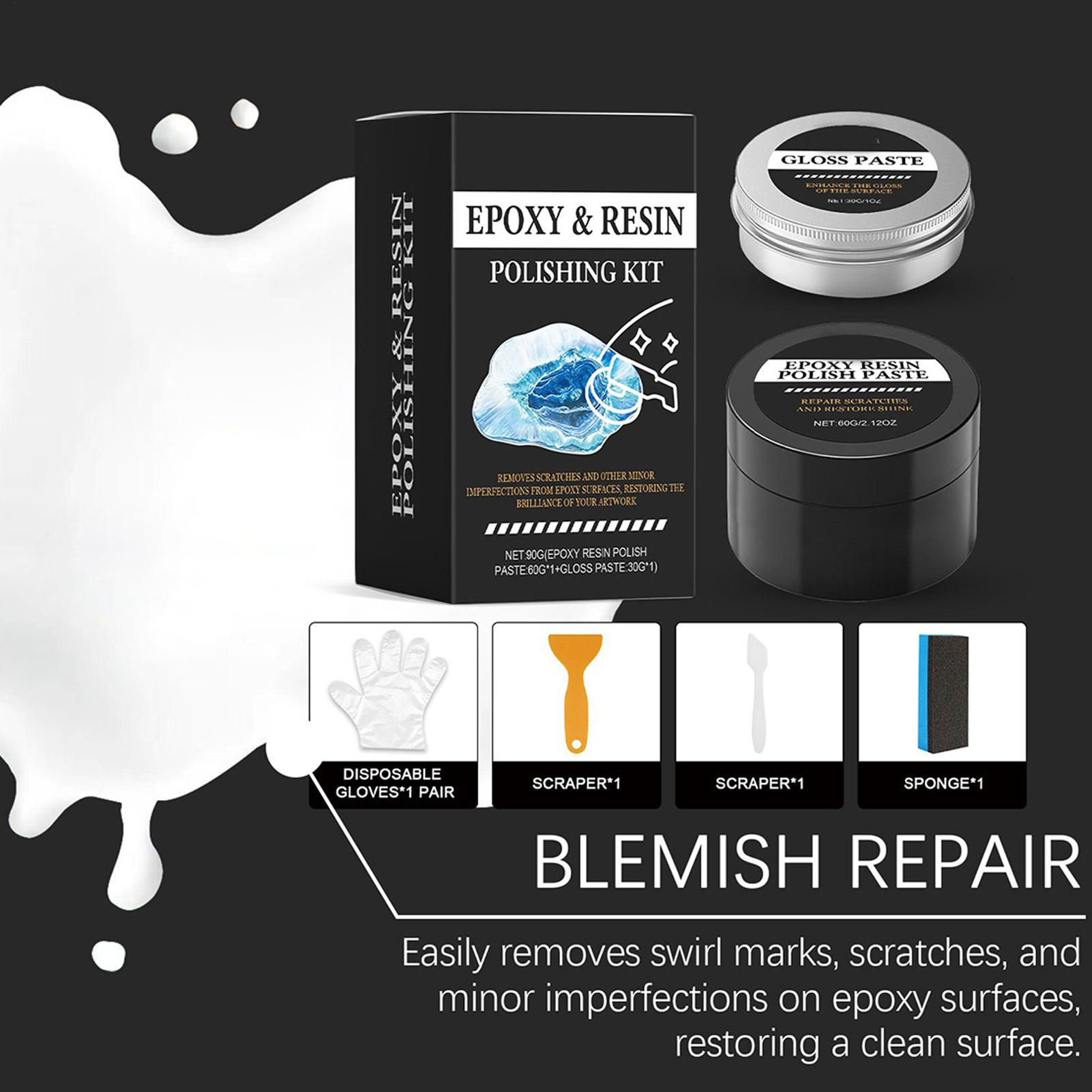 Epoxy Resin Polishing Kit - Cr - Resin Art Kits ulasan dan harga