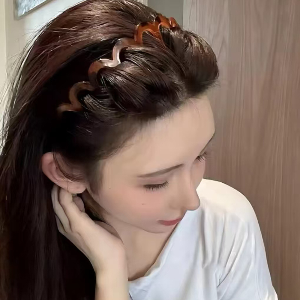 1/2pcs Korean Style Brown Resi - Resin Art Ocean ulasan dan harga