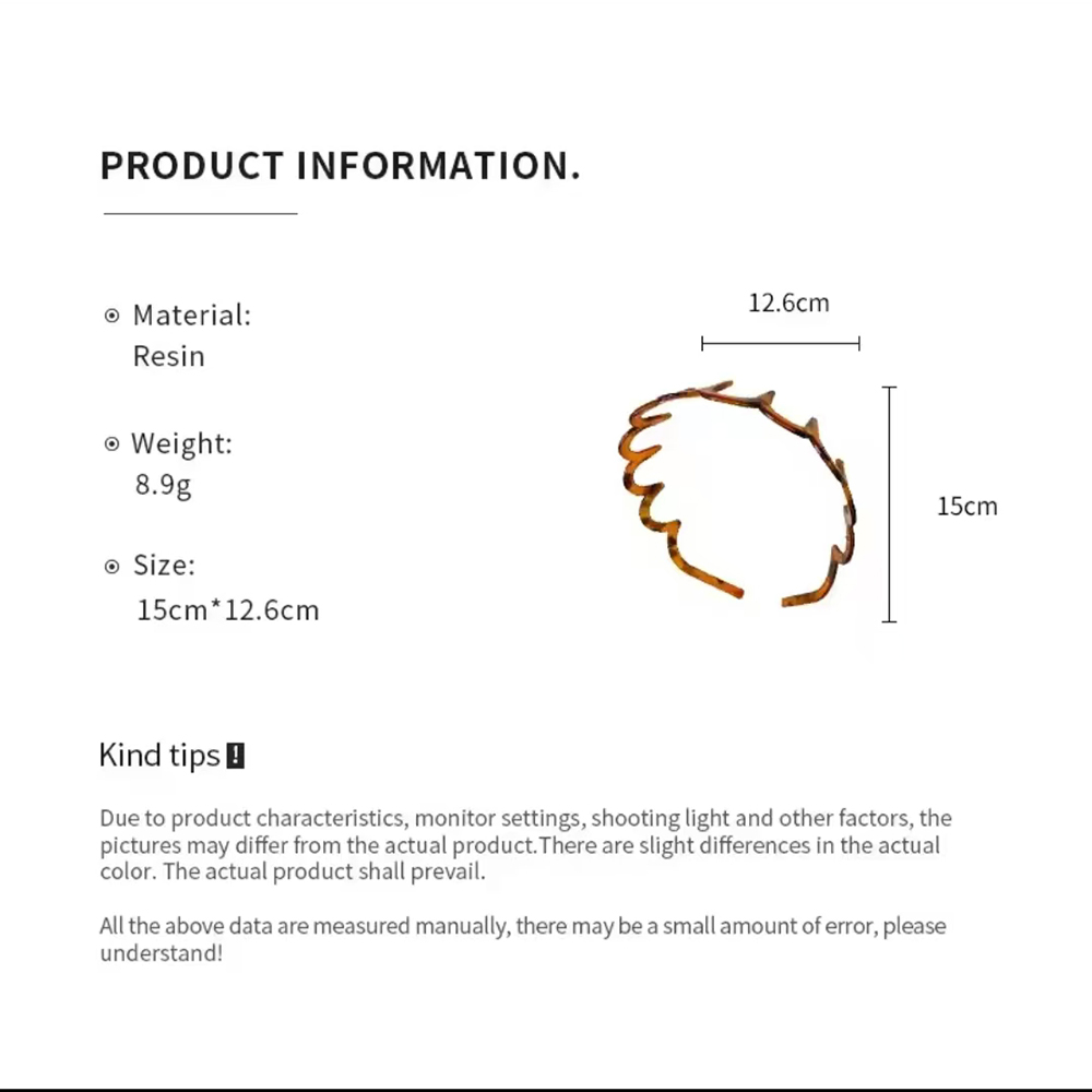 1/2pcs Korean Style Brown Resi - Resin Art Ocean ulasan dan harga