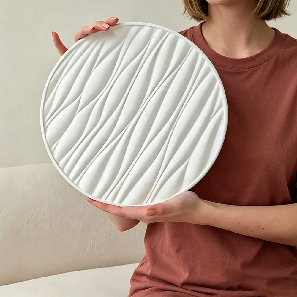 Large Round Tray Silicone Mold - Resin Art Ocean ulasan dan harga