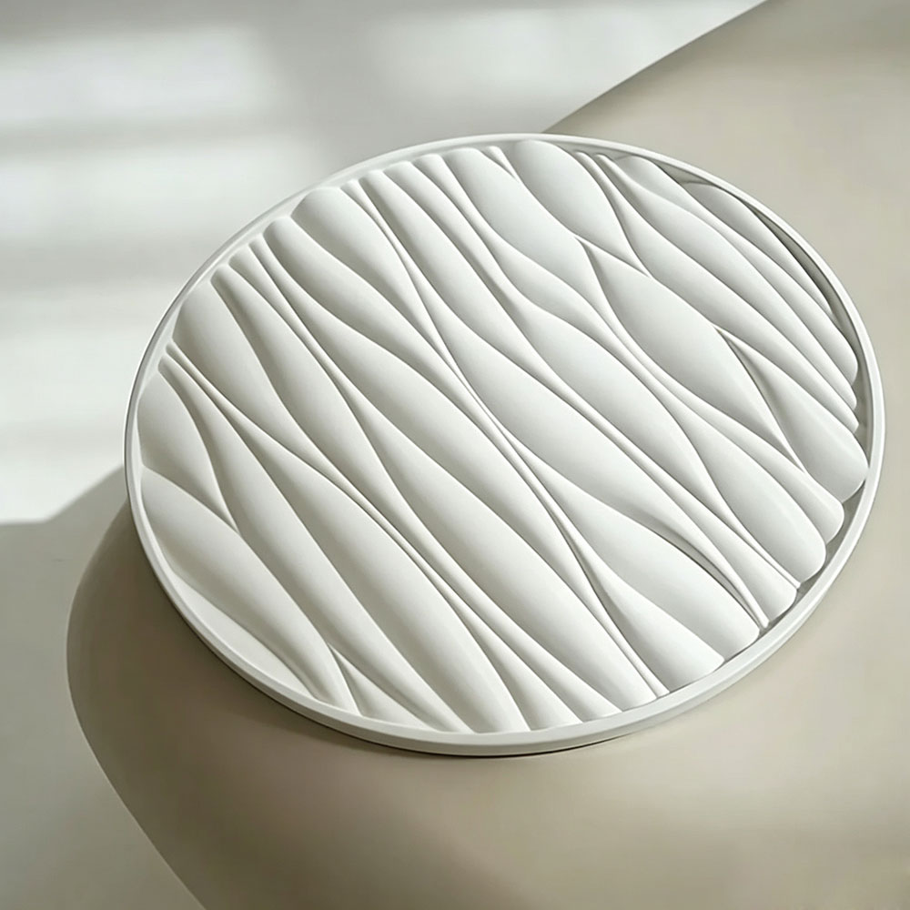 Large Round Tray Silicone Mold - Resin Art Ocean ulasan dan harga