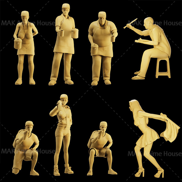 Unpainted Miniatures 1/64 Stre - Resin Art Watch ulasan dan harga