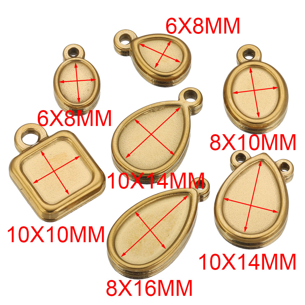5pcs Stainless Steel Square Dr - Resin Art Gift Ideas ulasan dan harga