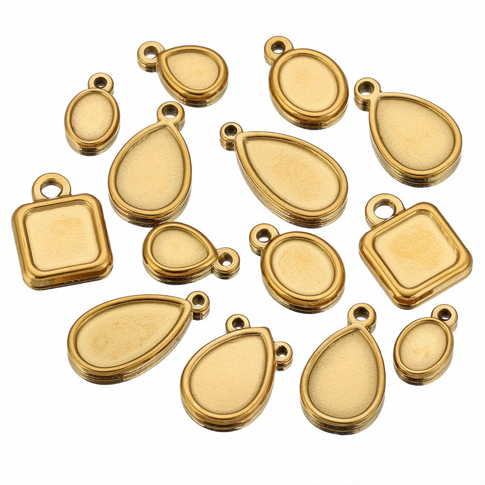 5pcs Stainless Steel Square Dr - Resin Art Gift Ideas ulasan dan harga