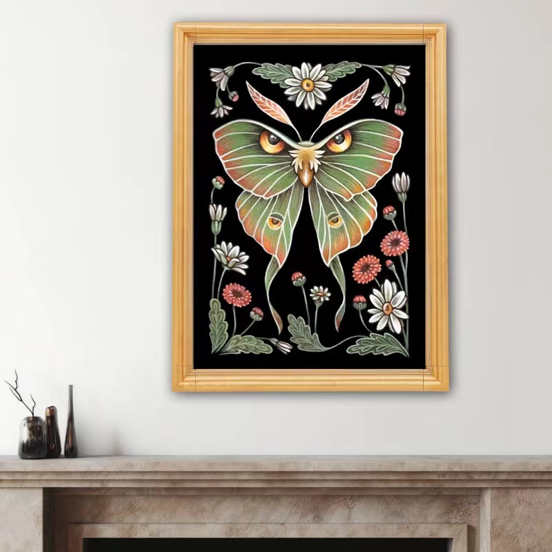 Frameless,5d DIY Diamond Art P - Resin Art Work ulasan dan harga