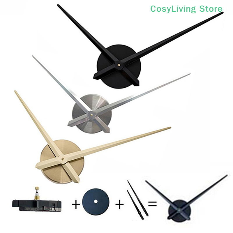 1Set 3D Wall Clock Simple DIY  - Resin Art Watch ulasan dan harga