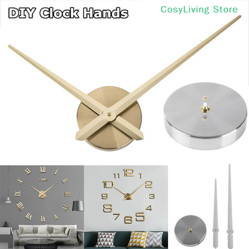 1Set 3D Wall Clock Simple DIY  - Resin Art Watch ulasan dan harga