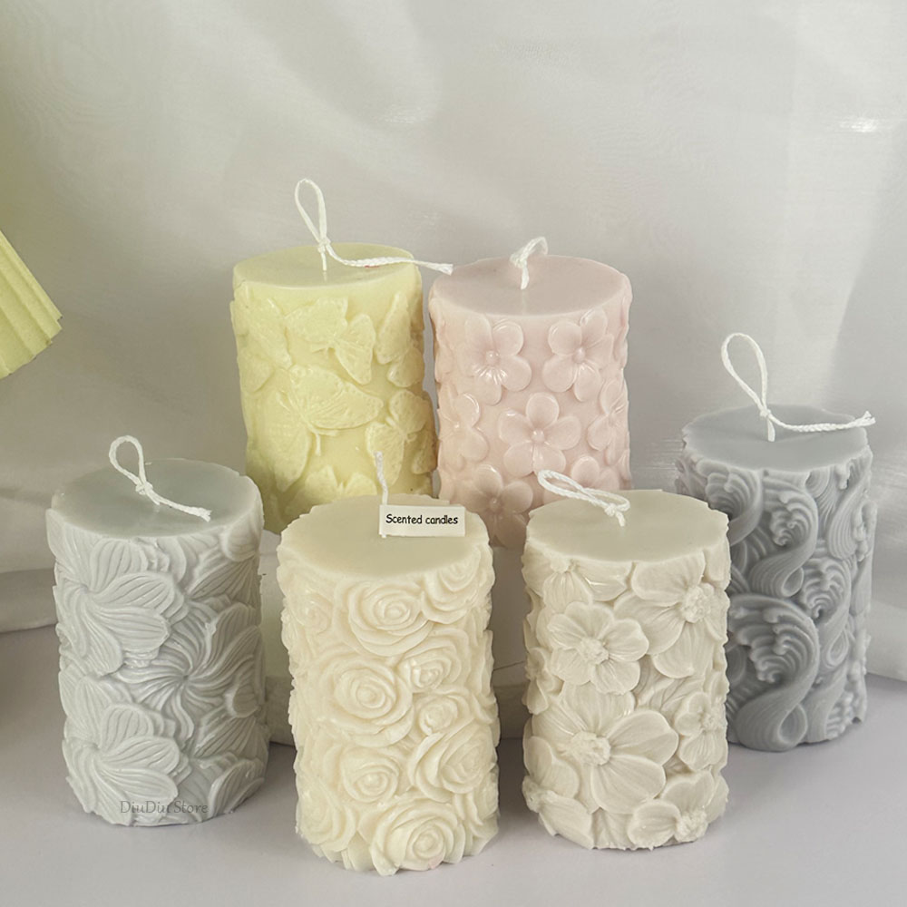 Flower Butterfly Columnar Sili - Resin Art Ocean ulasan dan harga