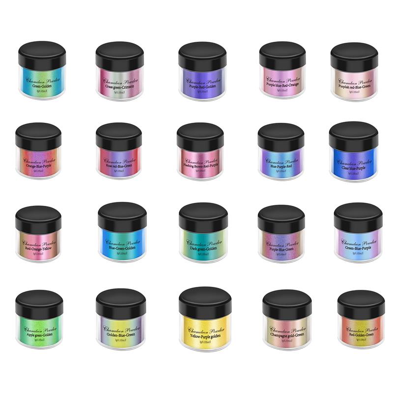 3g Mirror Chameleons Resin Pig - Glitter Powder Resin ulasan dan harga