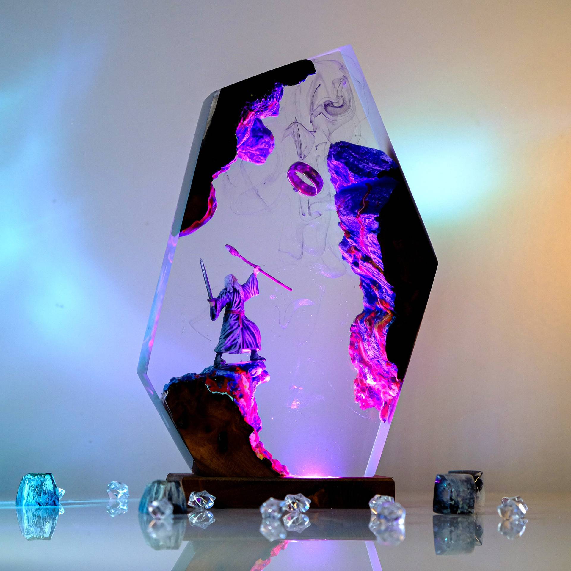 Movie Scence Figure Table Resi - Resin Art Toys ulasan dan harga