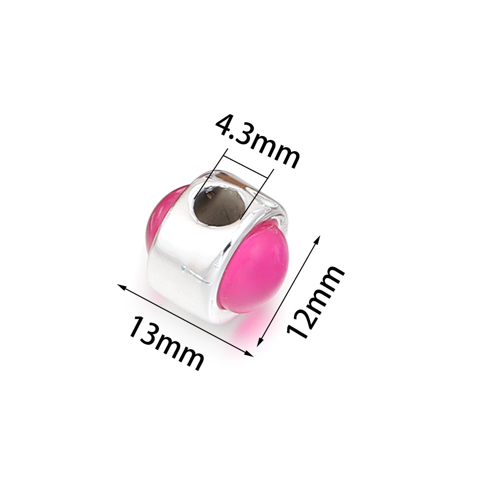10Pcs/lot Imitation Gem Resin  - Resin Art Bracelet ulasan dan harga