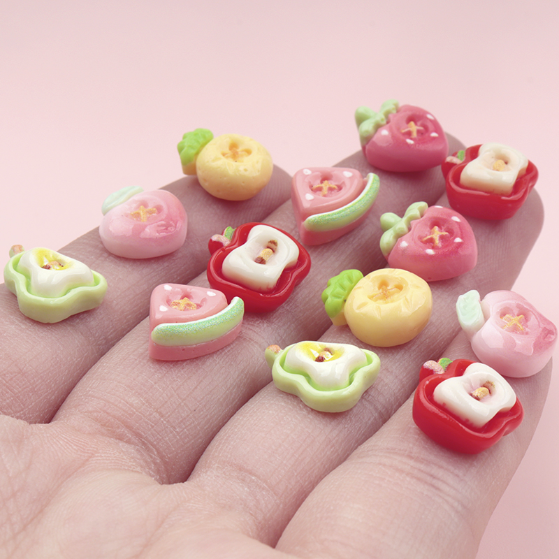 50/500pcs Mini Simulated Fruit - Resin Art Workshop ulasan dan harga