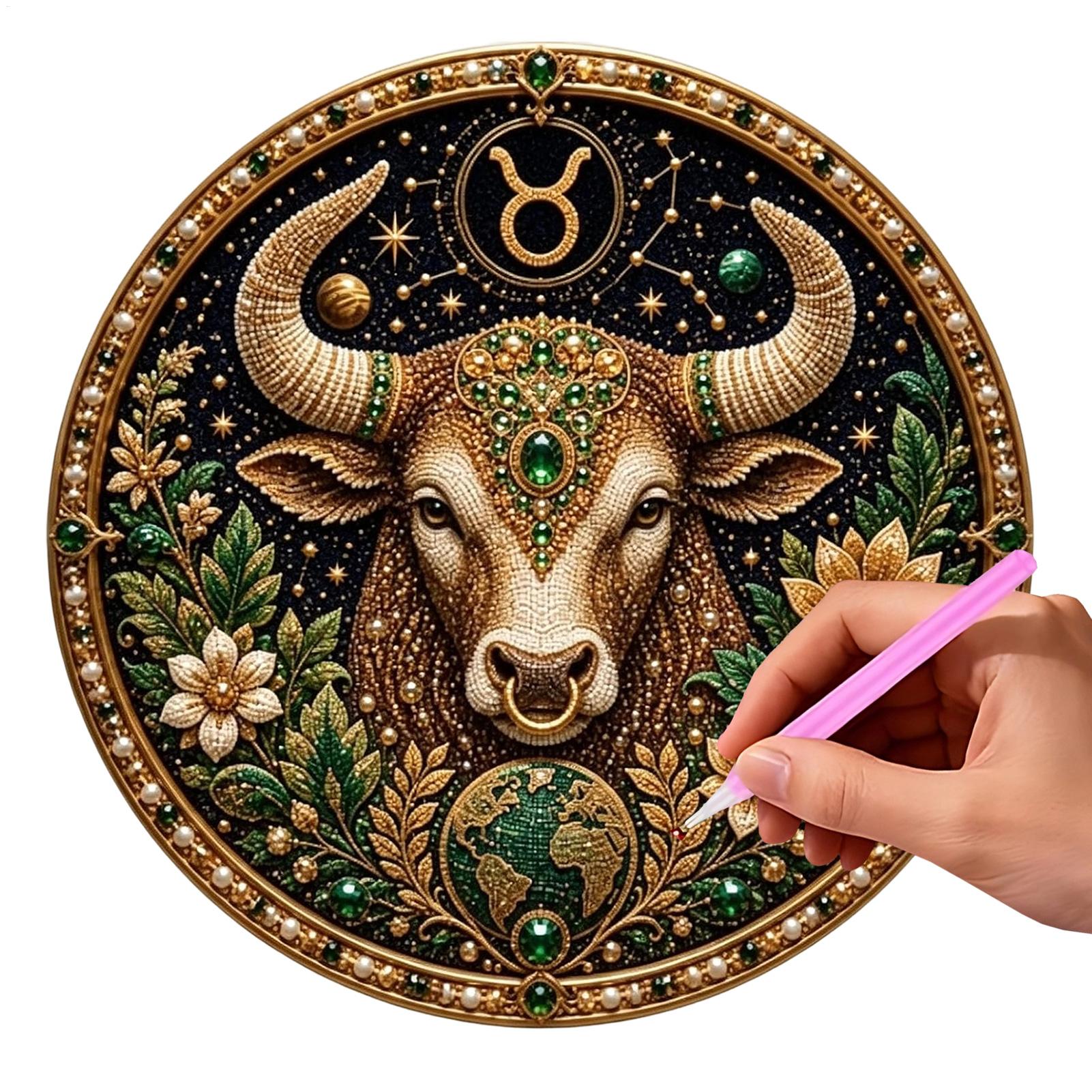 12 Zodiacs Signs Pearl Art Kit - Resin Art Work ulasan dan harga