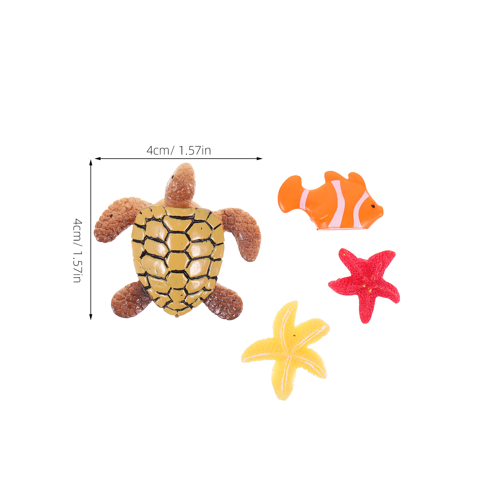 11Pcs Vibrant Resin Miniature  - Resin Art Ocean ulasan dan harga