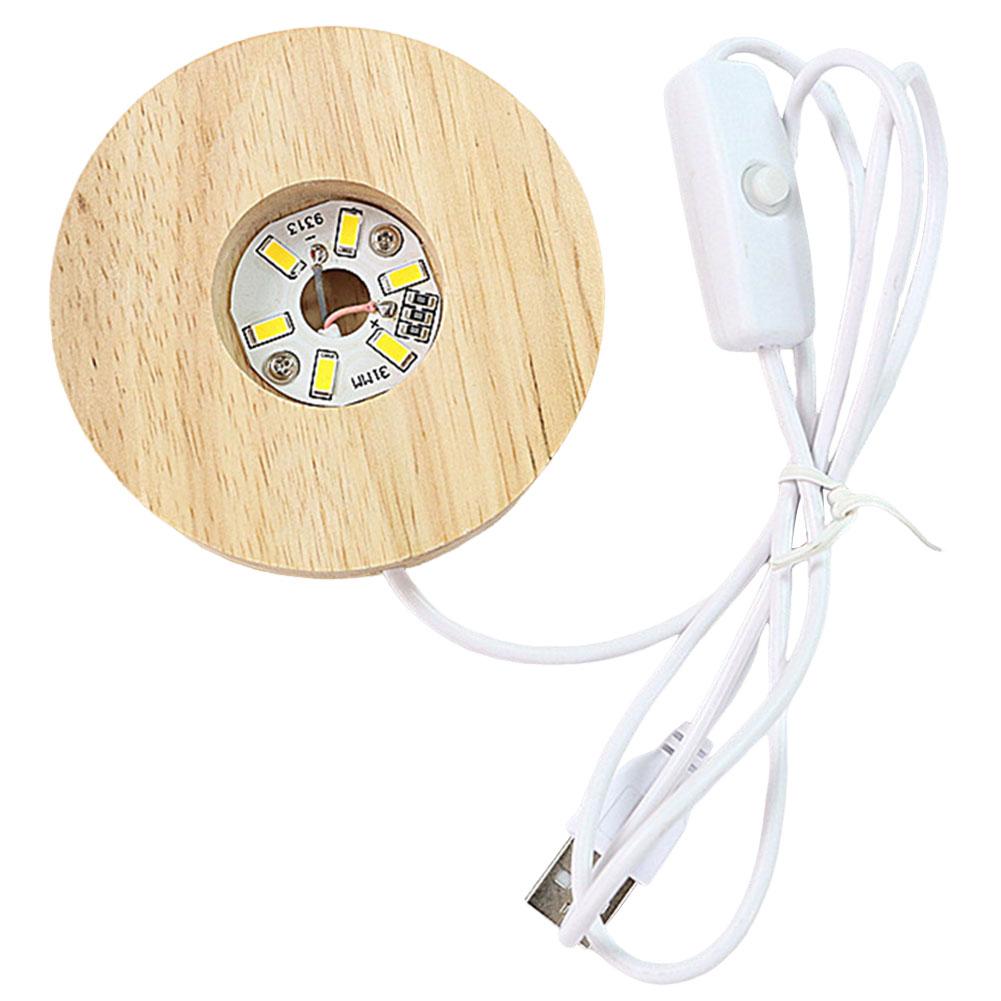 2Pcs 4 Inch LED Display Stand  - Resin Art Stand ulasan dan harga