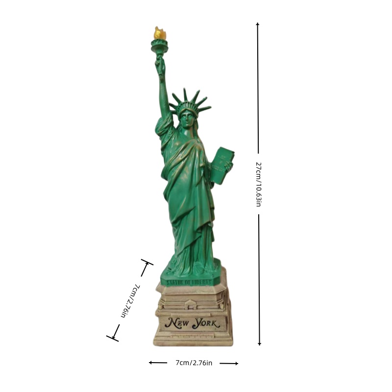 Statue of Liberty resin Statue - Resin Art Workshop ulasan dan harga