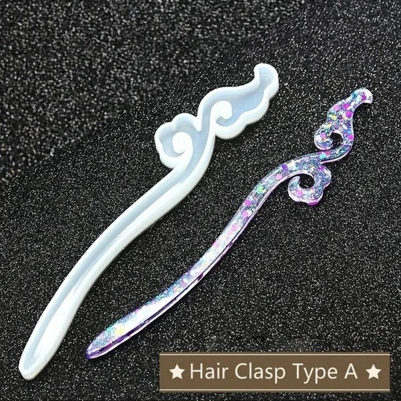 New Transparent Hairpin Silico - Resin Art Tools ulasan dan harga