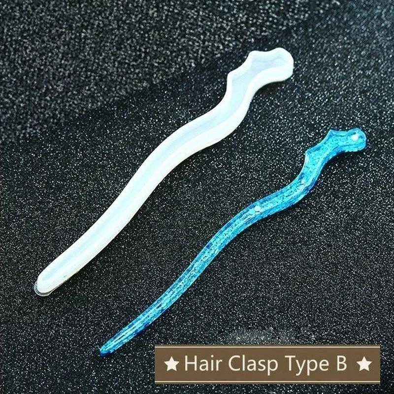 New Transparent Hairpin Silico - Resin Art Tools ulasan dan harga