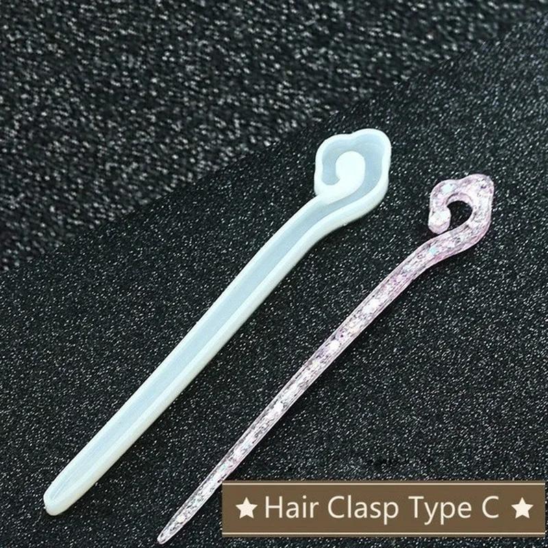 New Transparent Hairpin Silico - Resin Art Tools ulasan dan harga