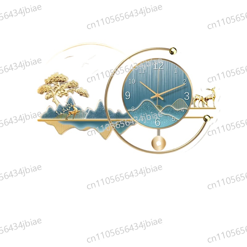 Art Mural Wall Clocks Luxury D - Resin Art Watch ulasan dan harga