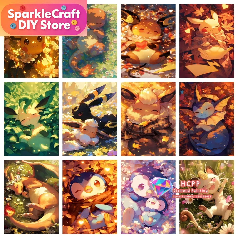 1pc frameless Cartoon Pokemon  - Resin Art Work ulasan dan harga