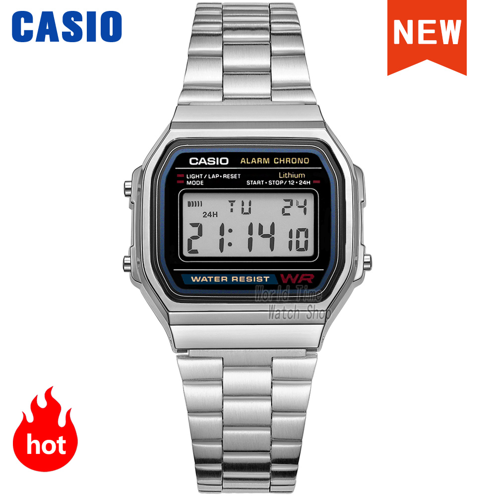 Casio Watch Silver Watch Men S - Resin Art Watch ulasan dan harga